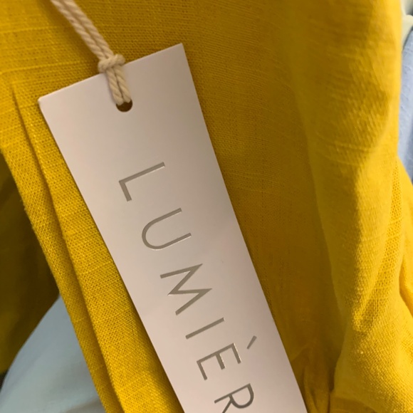 Linen Shorts Romper - Picture 3 of 3